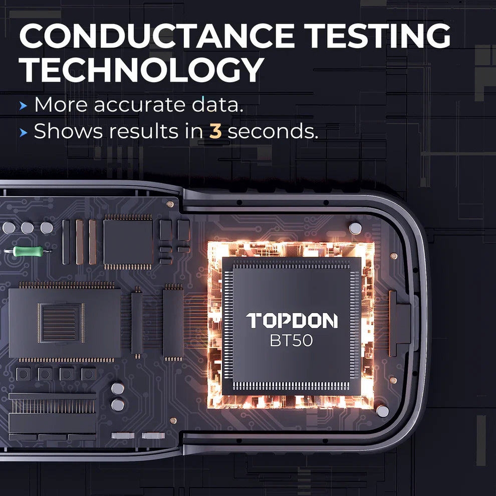 Topdon BT50 Battery Charging Cranking System Tester