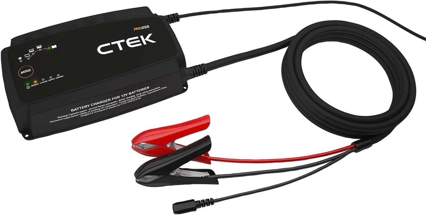 CTEK PRO25SE Professional 12V Battery Charger and Power Supply