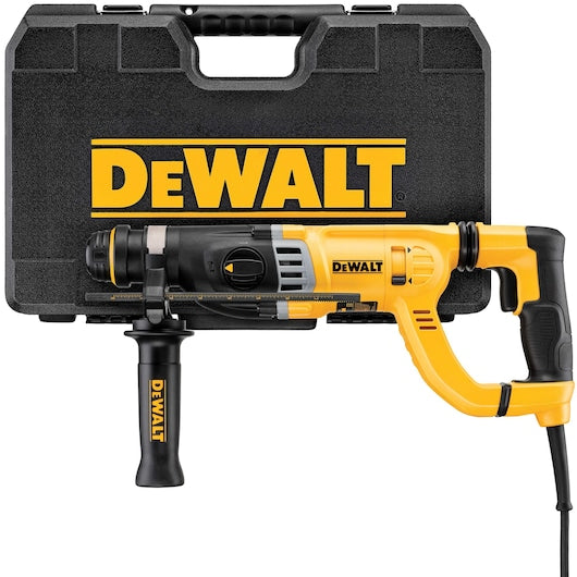 DeWalt D25263K 1-1/8 in SDS PLUS D-Handle Hammer Kit