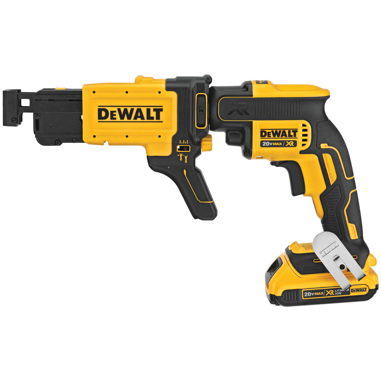COLLATED DRYWALL SCREW GUN ATTACHMENT