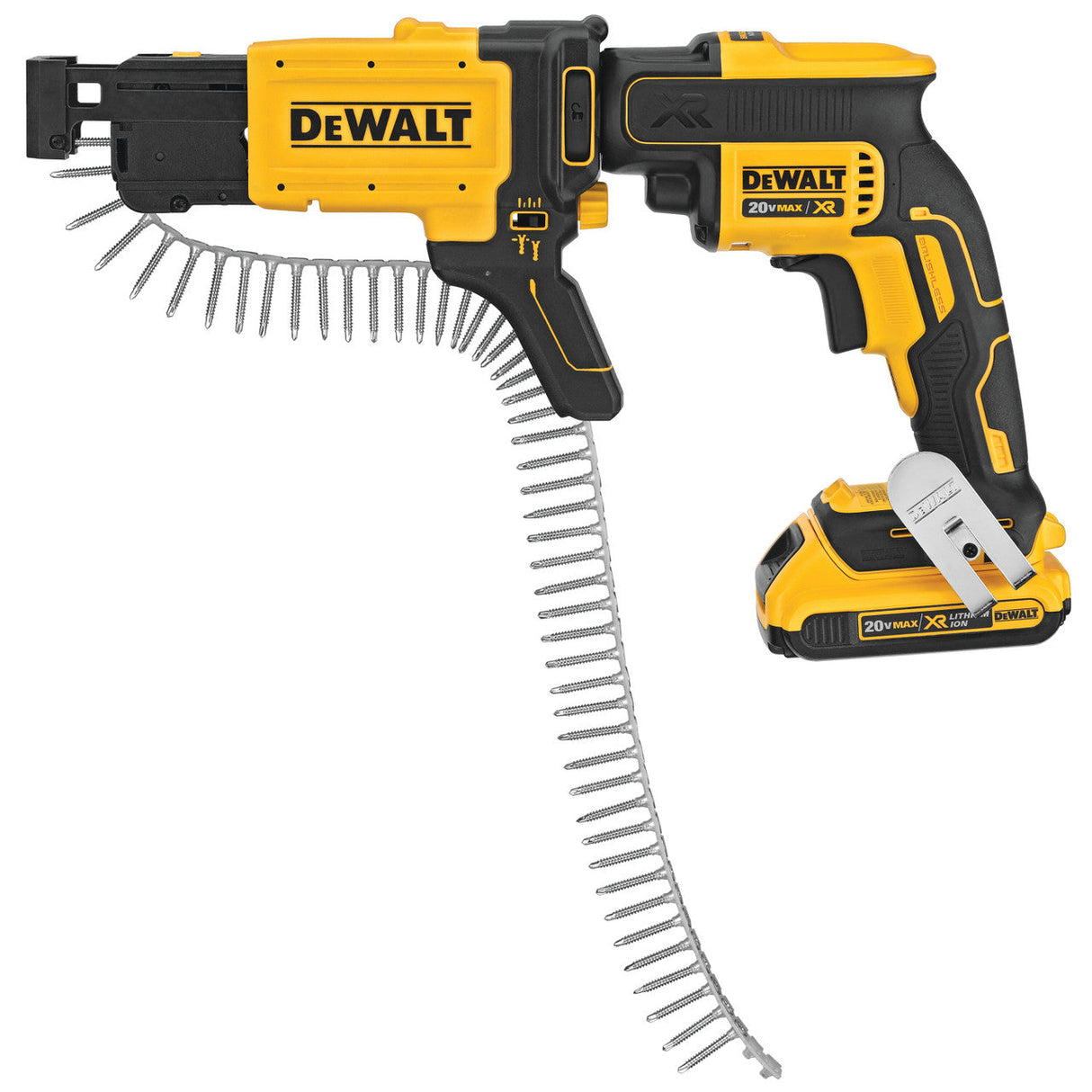 COLLATED DRYWALL SCREW GUN ATTACHMENT