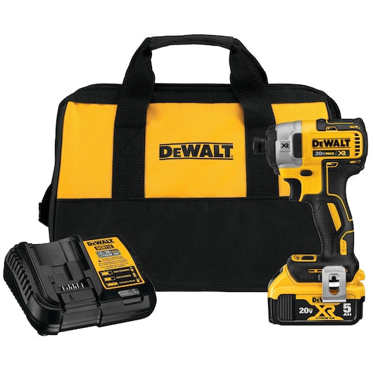 DeWalt DCF887P1 20V MAX* XR 1/4 in 3-Speed Impact Driver Kit