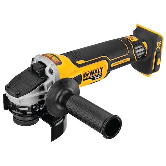 DeWalt DCG405B 20 Max XR 4.5 In. Slide Switch Small Angle Grinder with Kickback Brake