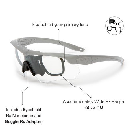 ESS Eyewear  740-0387 Cross Series Crossbow 3LS Kit