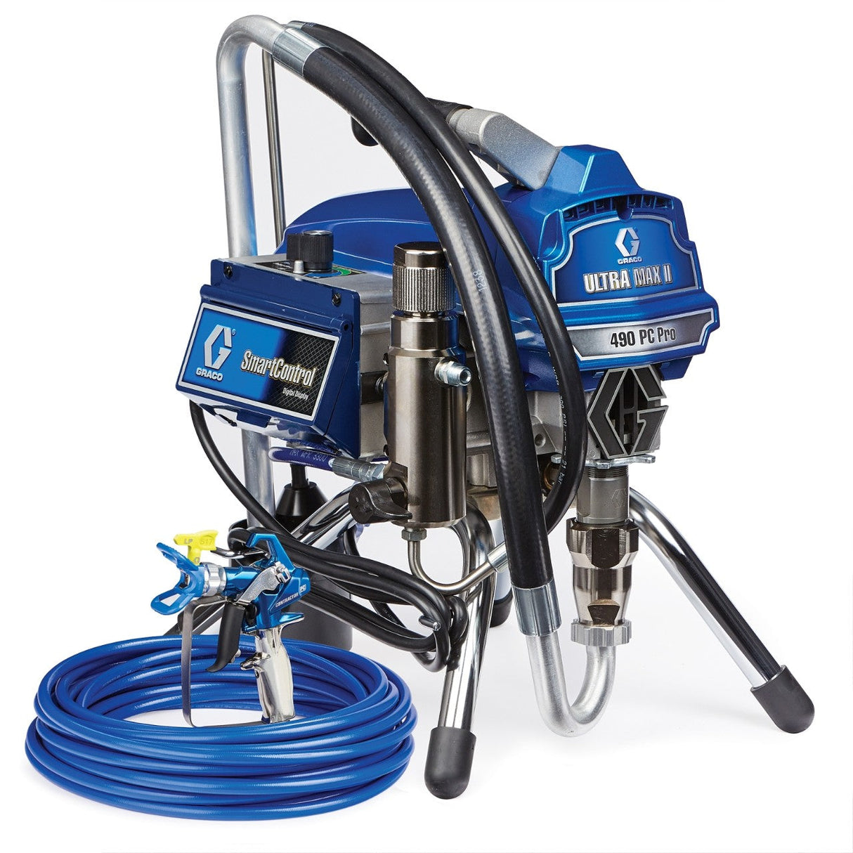 Graco 17E852 Ultra Max II 490 PC Pro Electric Airless Sprayer Stand