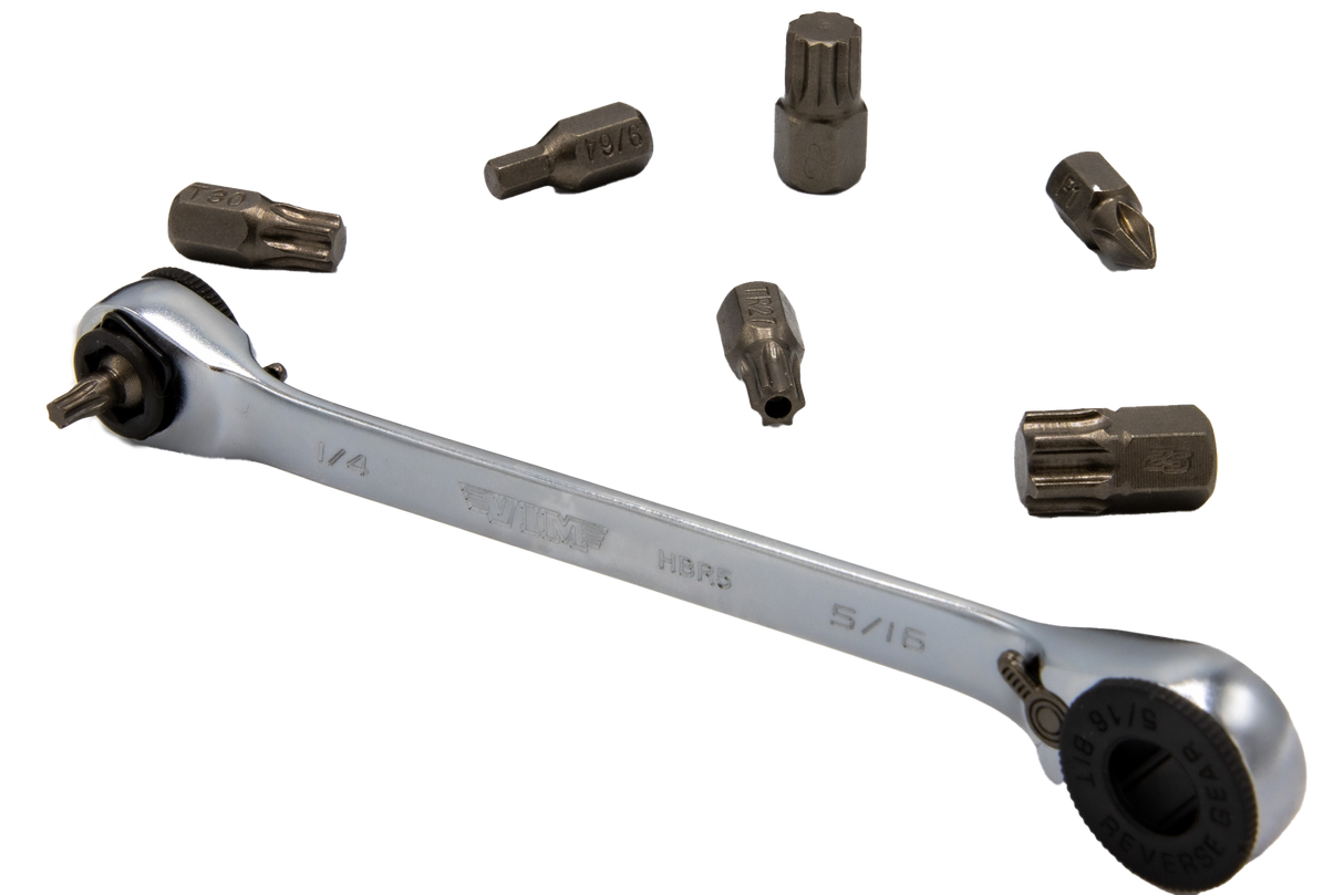 VIM Tools VHC77 77-Piece Half Cut Stubby Bit Set