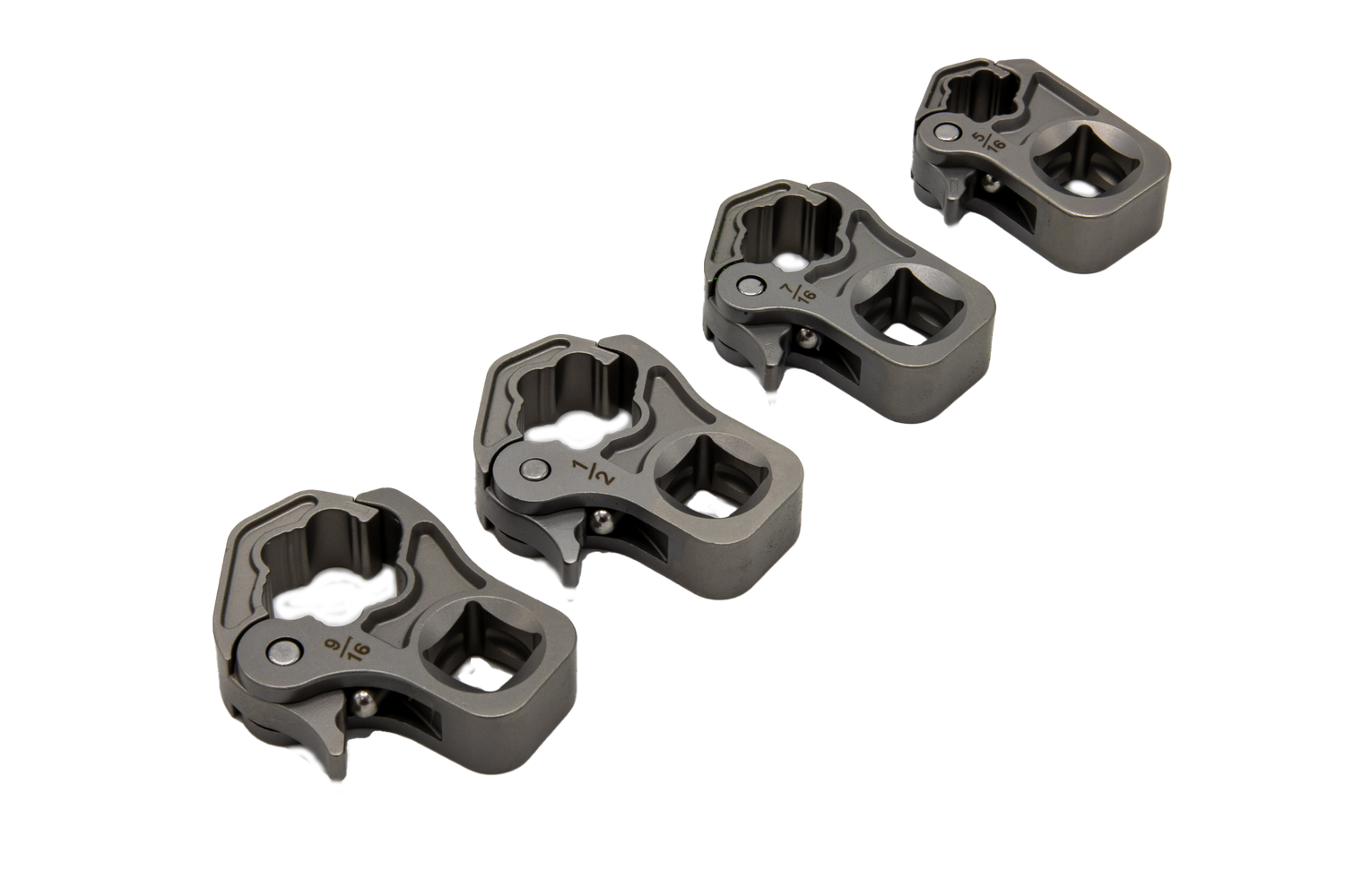 VIM Tools RFW100 6 Piece 3/8 Drive Ratcheting Flare Nut Wrench Set