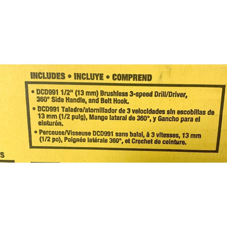 20V MAX* CORDLESS BRUSHLESS XR® 3-SPEED DRILL / DRIVER KIT