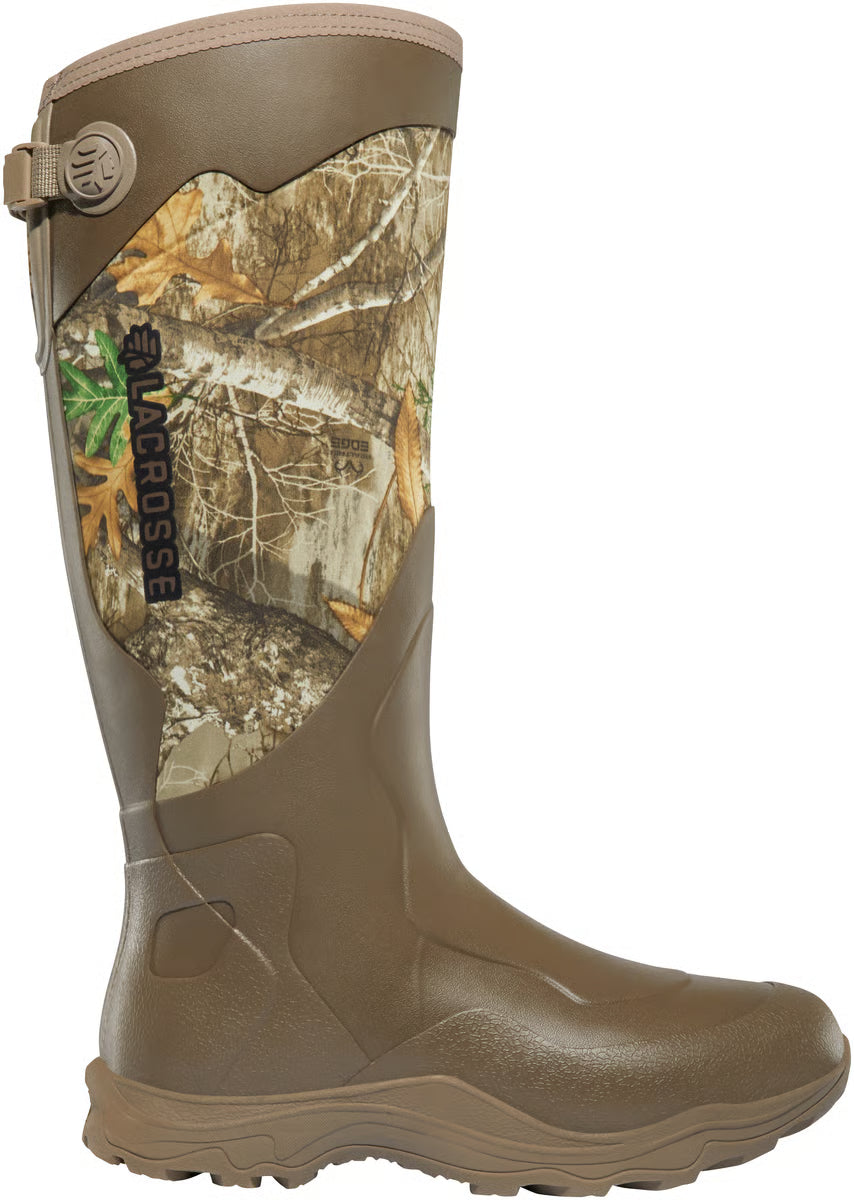 LaCrosse 339071 Men’s Alpha Agility 17” Waterproof Hunting Boots Realtree Edge