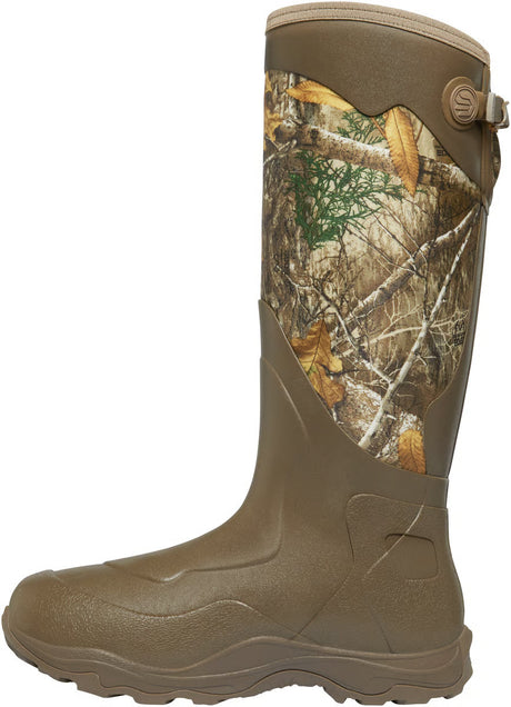 LaCrosse 339071 Men’s Alpha Agility 17” Waterproof Hunting Boots Realtree Edge