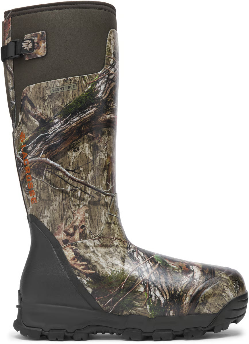 LaCrosse 376082 Men's Alphaburly Pro 18" 1600G Hunting Boot Mossy Oak Country DNA