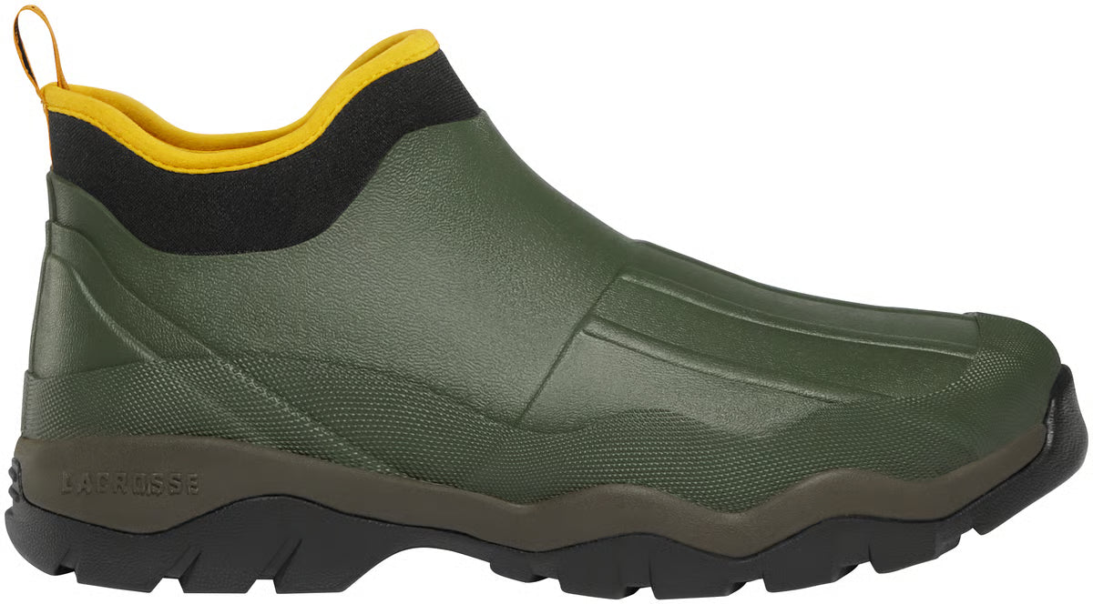 LaCrosse 612440 Men's Alpha Muddy 4.5" Rubber Boots Green