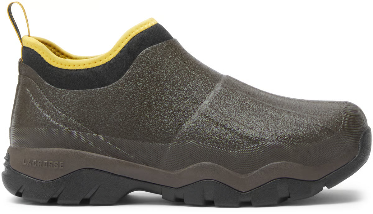 LaCrosse 612441 Men's Alpha Muddy 4.5" Rubber Boots Brown
