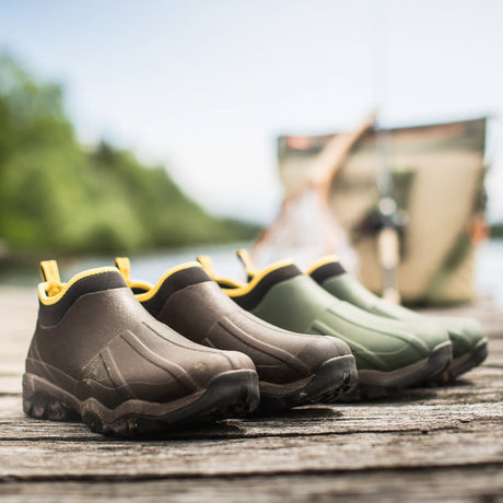 LaCrosse 612441 Men's Alpha Muddy 4.5" Rubber Boots Brown