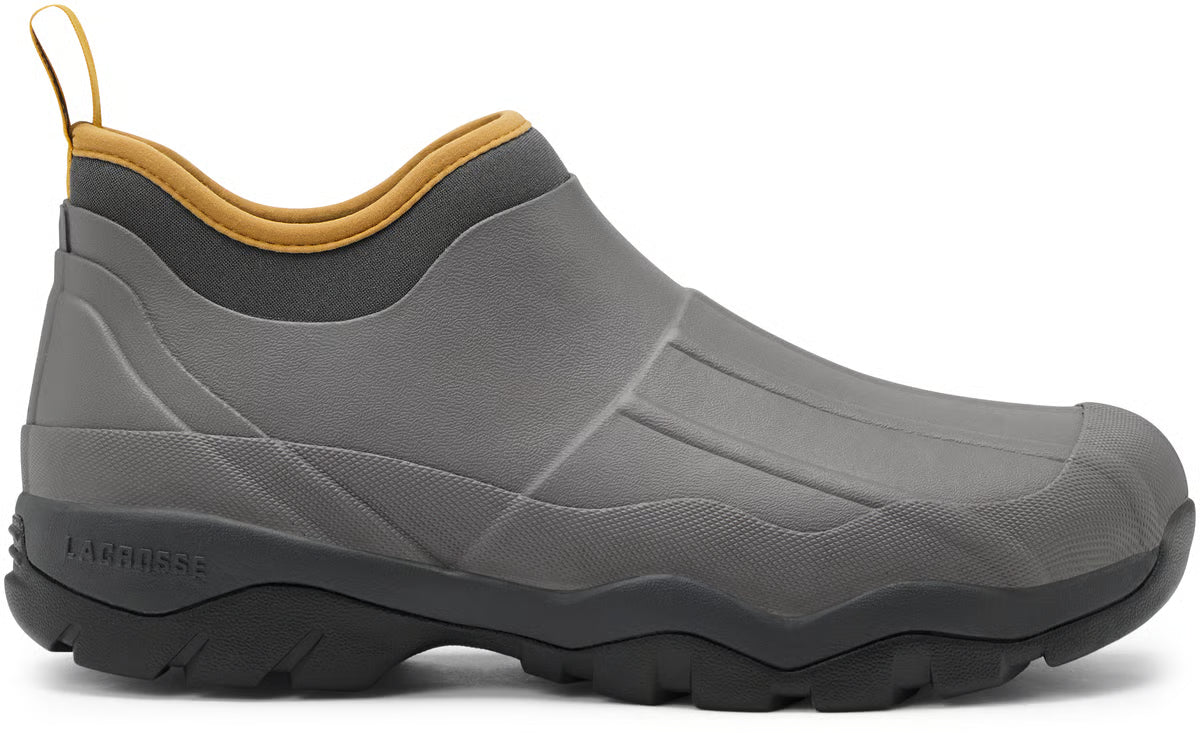 LaCrosse 267260 Men's Alpha Muddy 4.5" Rubber Boots Graphite
