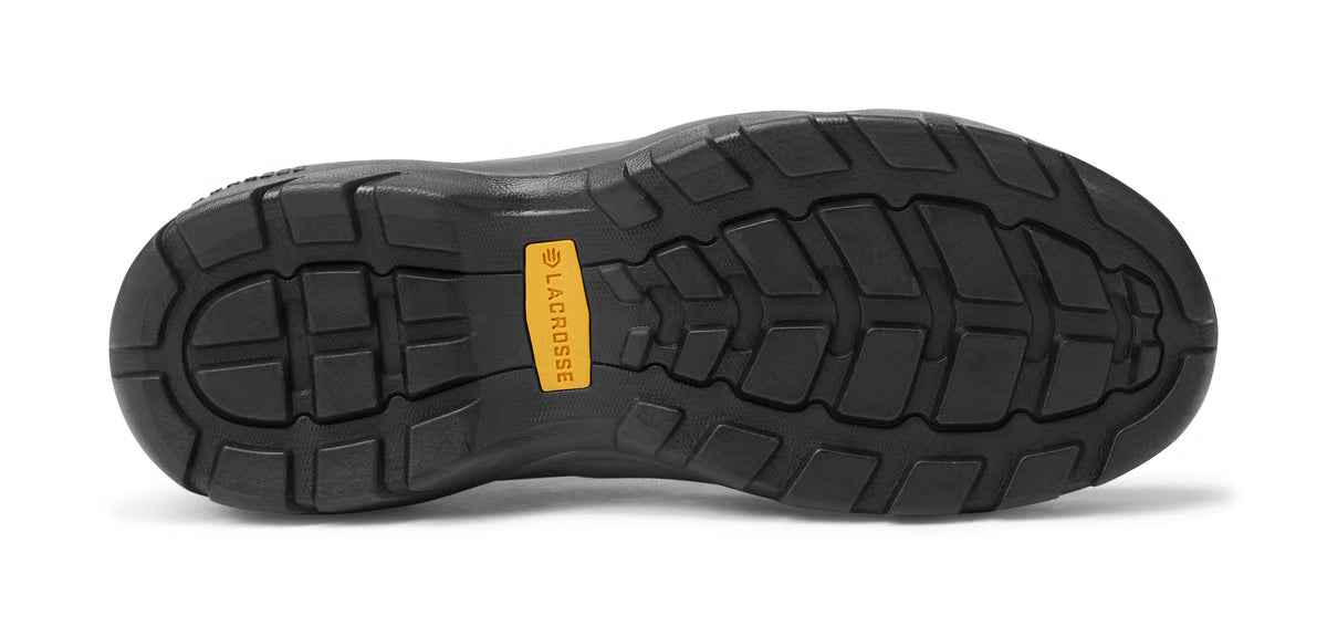 LaCrosse 267260 Men's Alpha Muddy 4.5" Rubber Boots Graphite