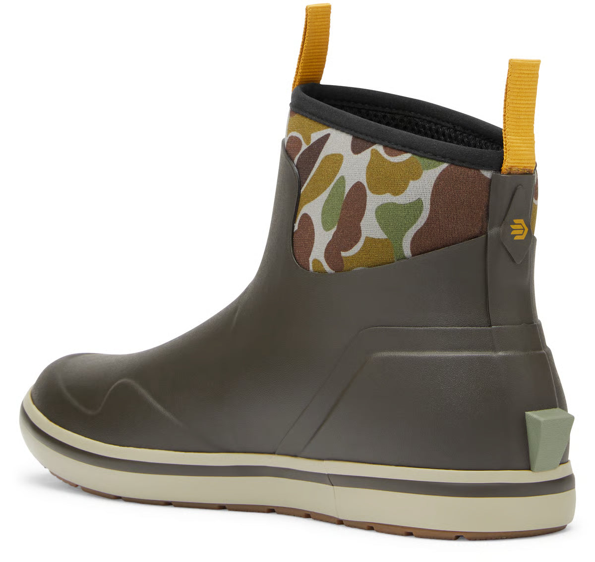 LaCrosse 621201 Men's 6" Alpha Deck Boots Black Olive/Camo