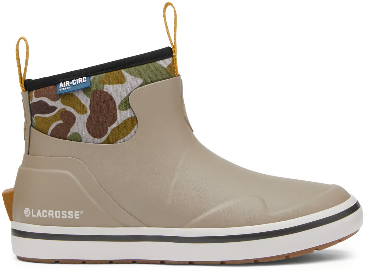 LaCrosse 621205 Women’s 6” Alpha Deck Boots Timber Wolf/Camo