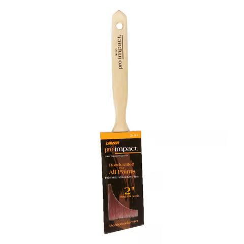 Linzer 2160 0200 2" Pro Impact Dyed Poly Blend Angle Sash Brush
