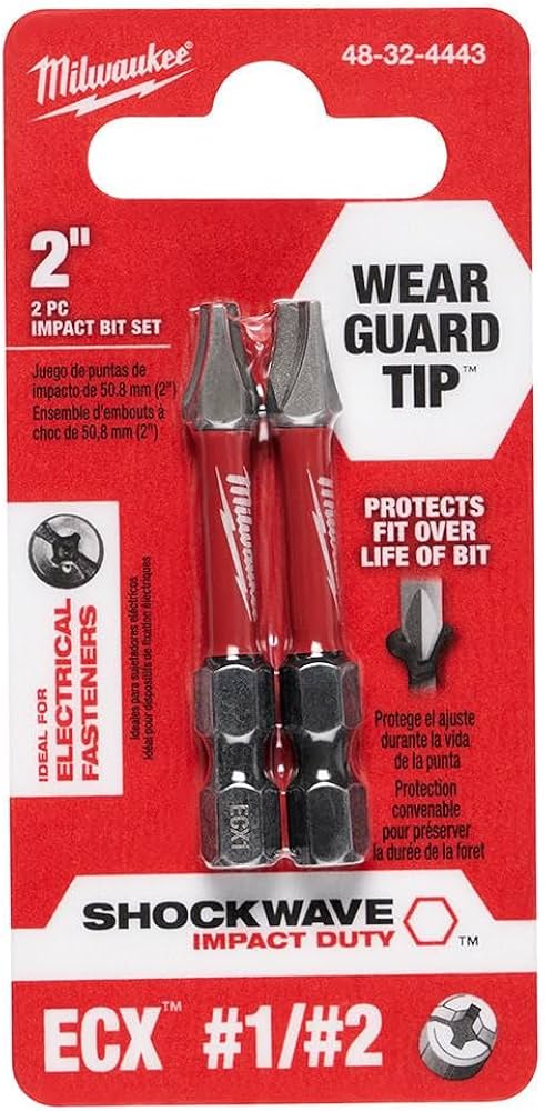 Milwaukee SHOCKWAVE Impact Duty Driver Bit / Accessory – 48-32-4443