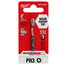 Milwaukee SHOCKWAVE Impact Duty Driver Bit / Accessory – 48-32-4463