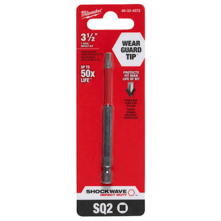 Milwaukee SHOCKWAVE Impact Duty Driver Bit / Accessory – 48-32-4572