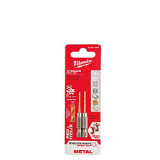 Milwaukee 5/64 in. SHOCKWAVE RED HELIX Titanium Drill Bit – 48-89-4602