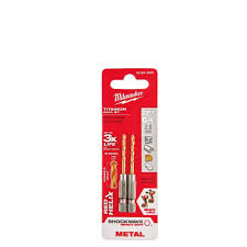 Milwaukee SHOCKWAVE RED HELIX Titanium Drill Bit – 48-89-4604