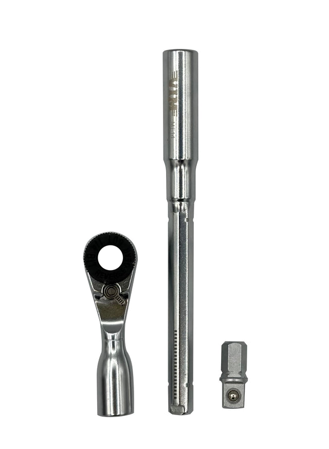 VIM Tools NR400K 3 Piece 1/4 Drive Nano Ratchet Kit