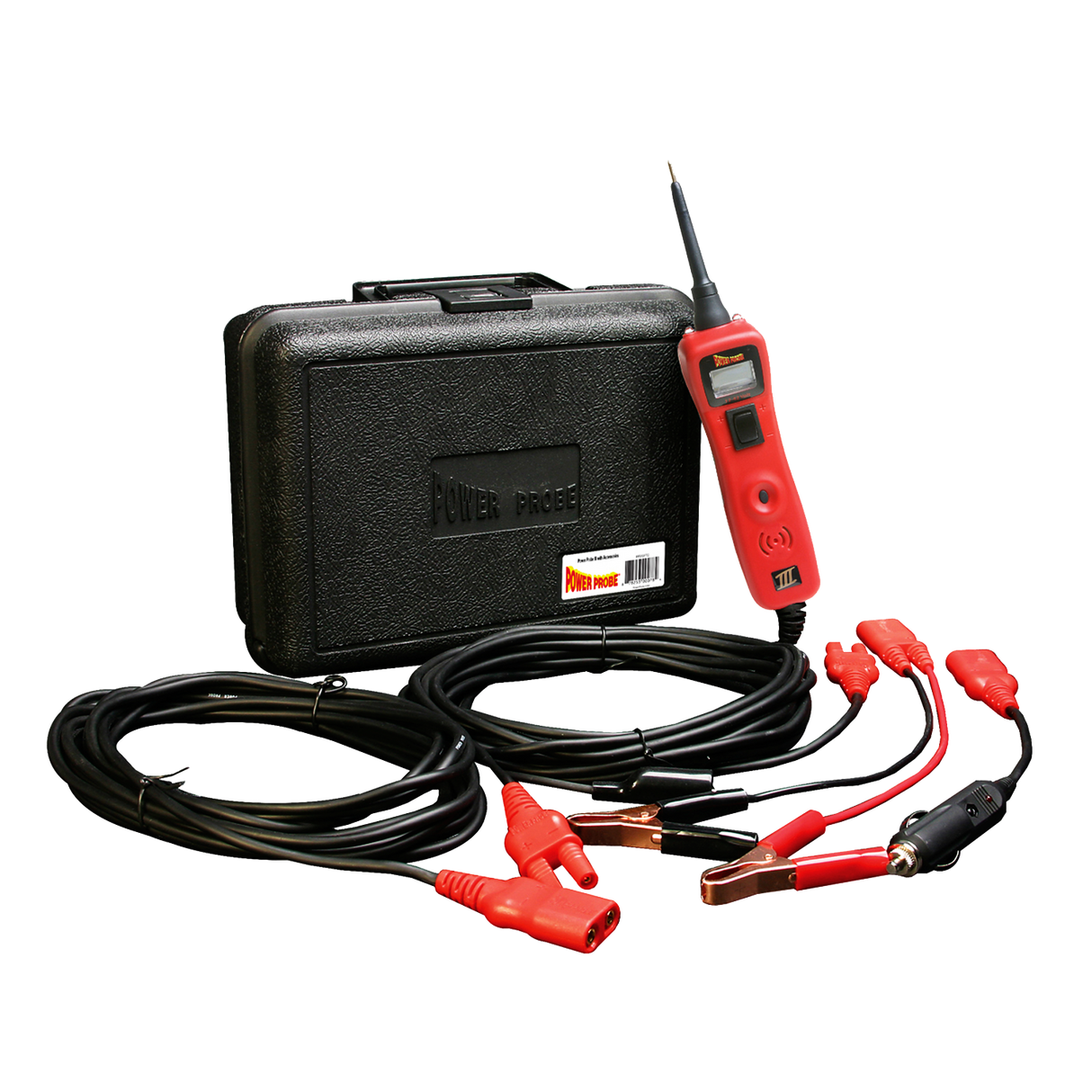 Power Probe 319FTC-RED Circuit Tester With Accessories - Red
