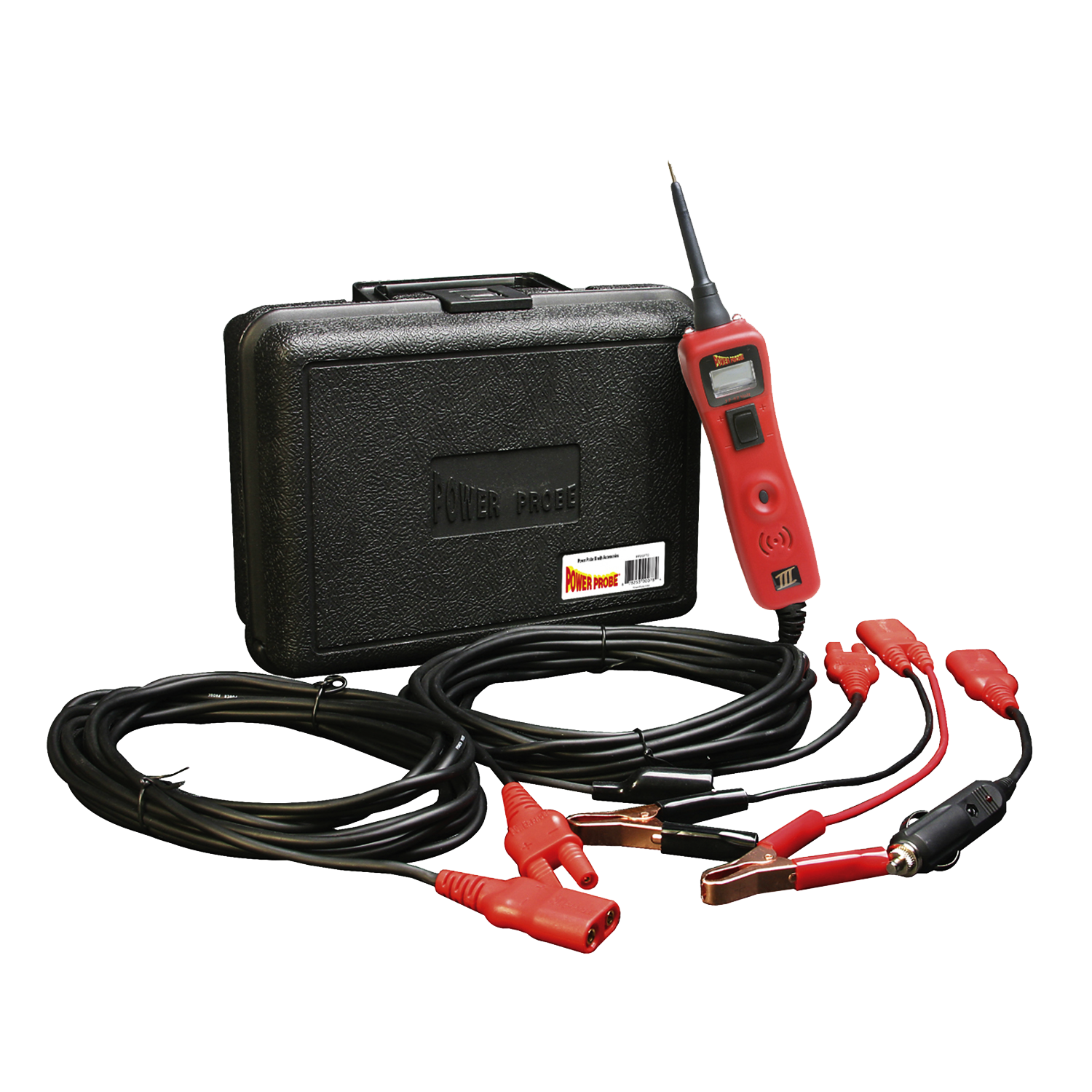 Power Probe 319FTC-RED Circuit Tester With Accessories - Red