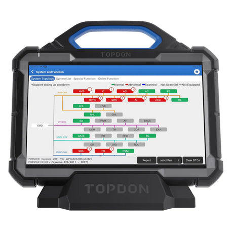 Topdon PXMAX 13.3 Oe-Level Scan Tool Docking Station 4 Ch Oscilloscope