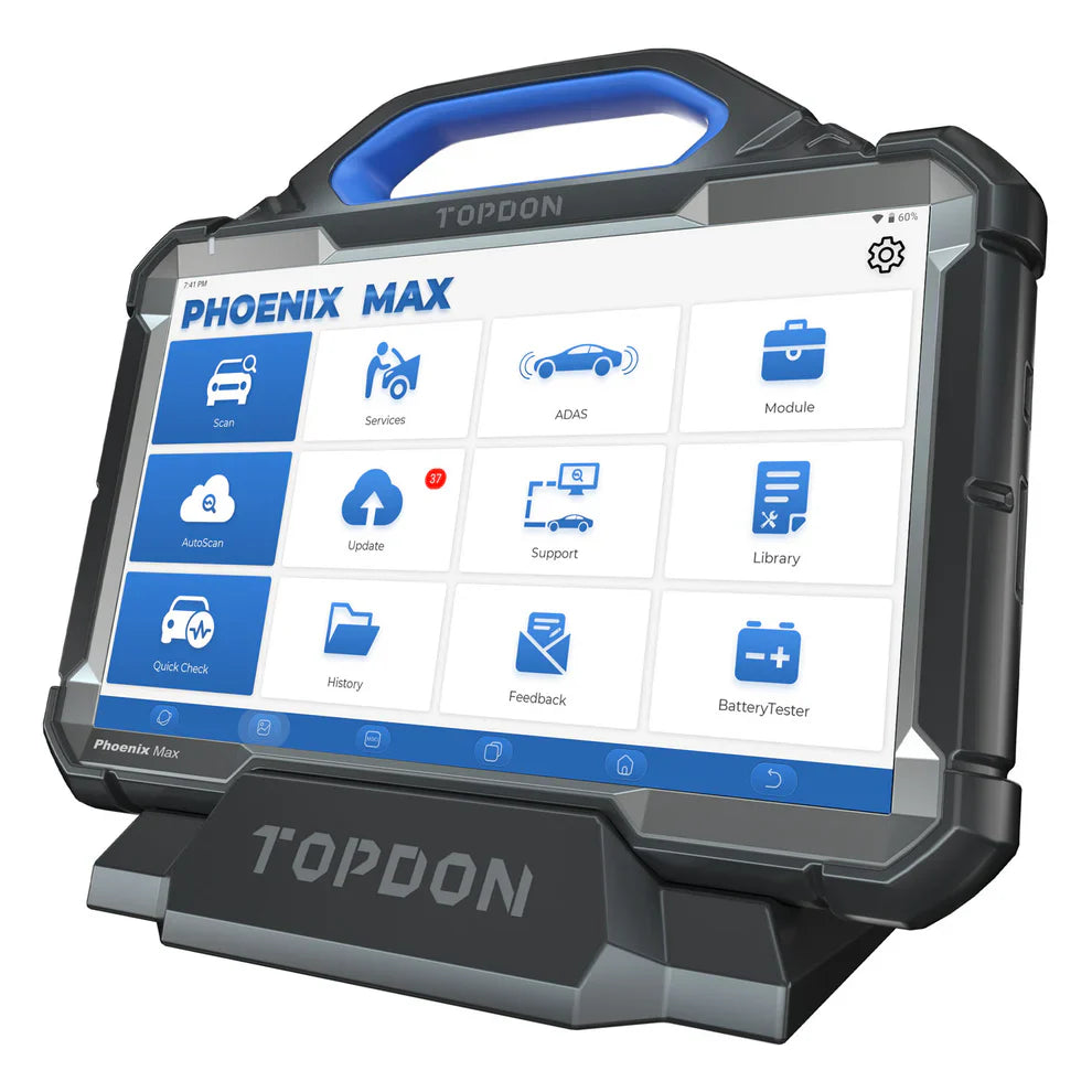Topdon PXMAX 13.3 Oe-Level Scan Tool Docking Station 4 Ch Oscilloscope
