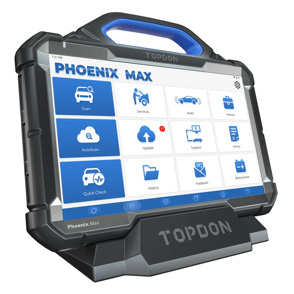 Topdon PXMAX 13.3 Oe-Level Scan Tool Docking Station 4 Ch Oscilloscope