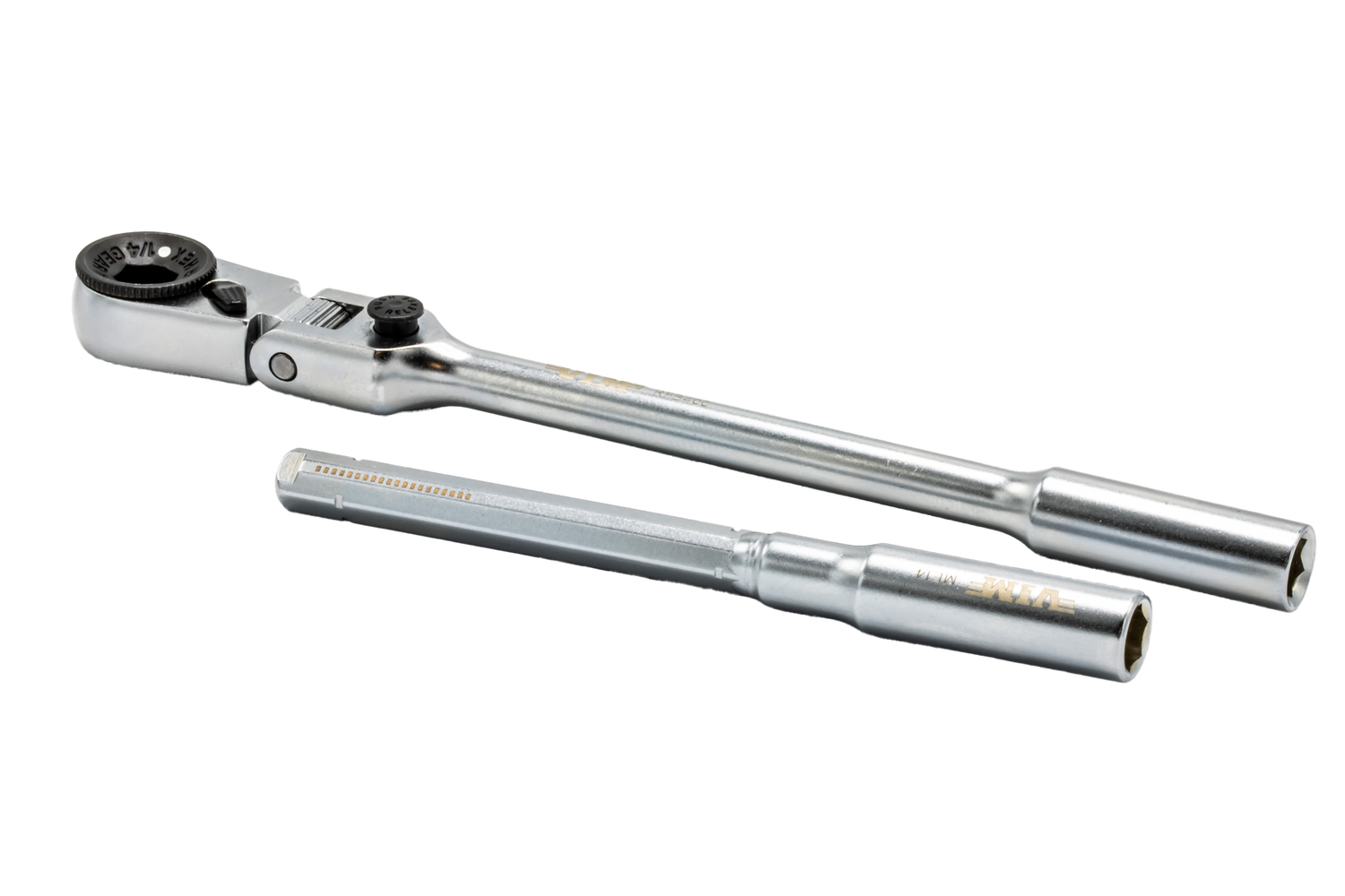 VIM Tools RFB400K 3 Piece 1/4 Mini Flex Bit/Socket Ratchet T-Handle