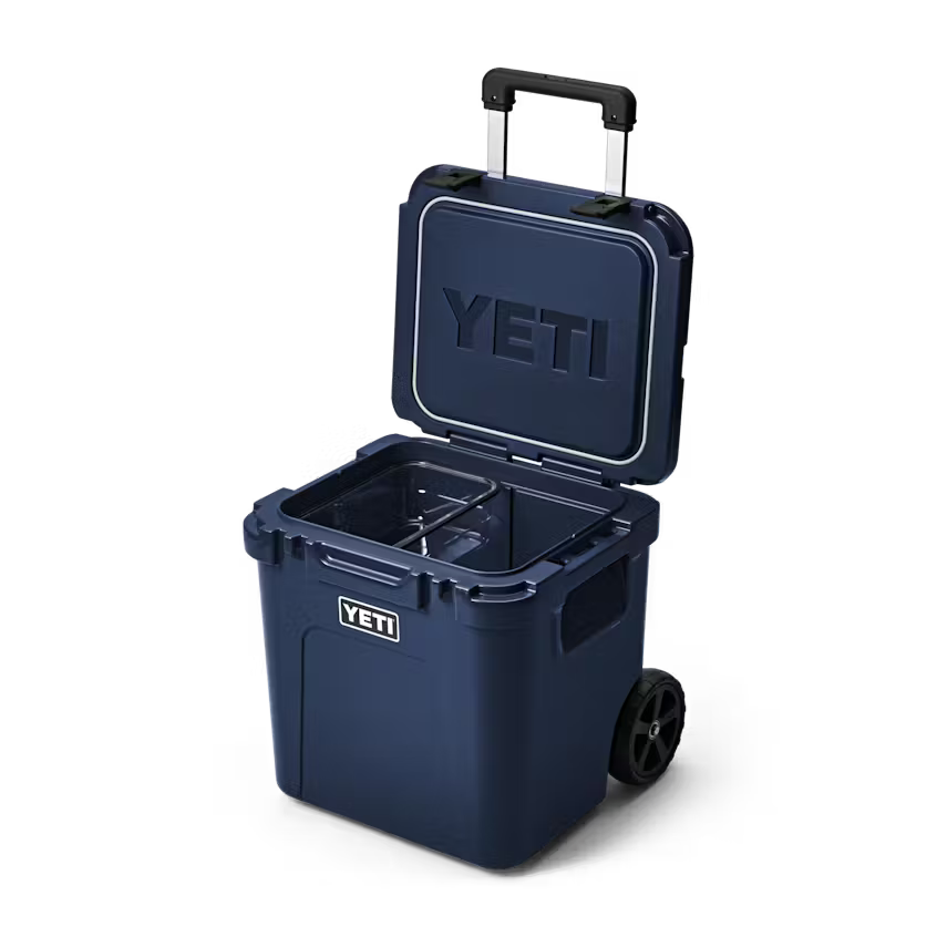 Yeti Roadie 48 Wheeled Cooler Navy