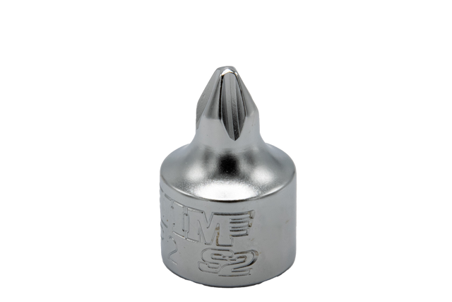 VIM Tools SP2 Stubby Phillips Driver with P2 Tip & 1/4" Square Drive (SP2)