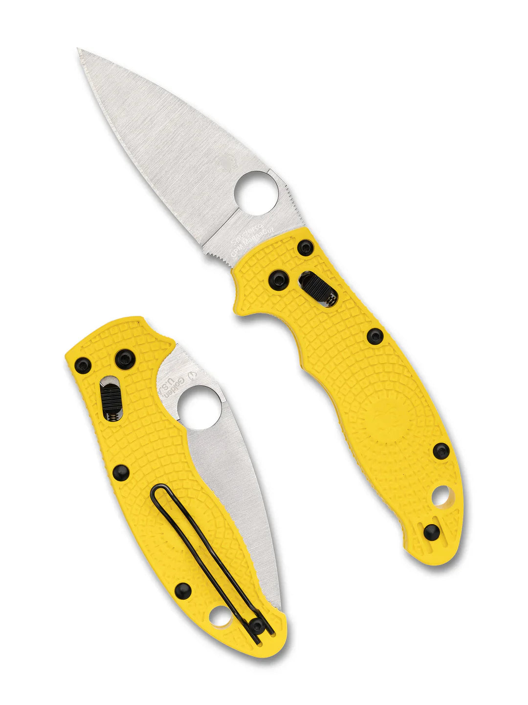 Spyderco C101PYL2 Manix 2 Lightweight Salt  CPM  MagnaCut