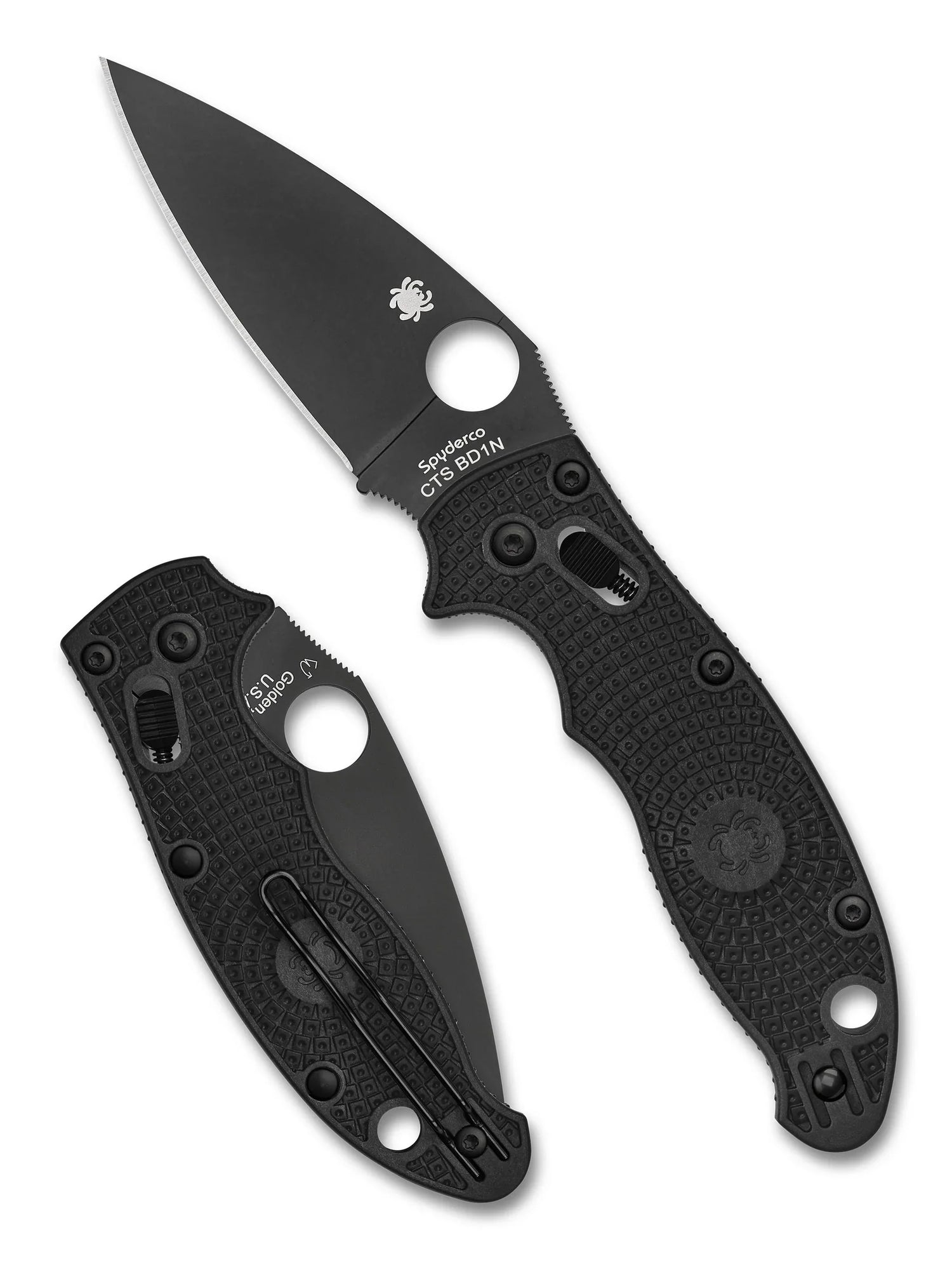 Spyderco C101Pbbk Manix 2 Lightweight Signature Knife