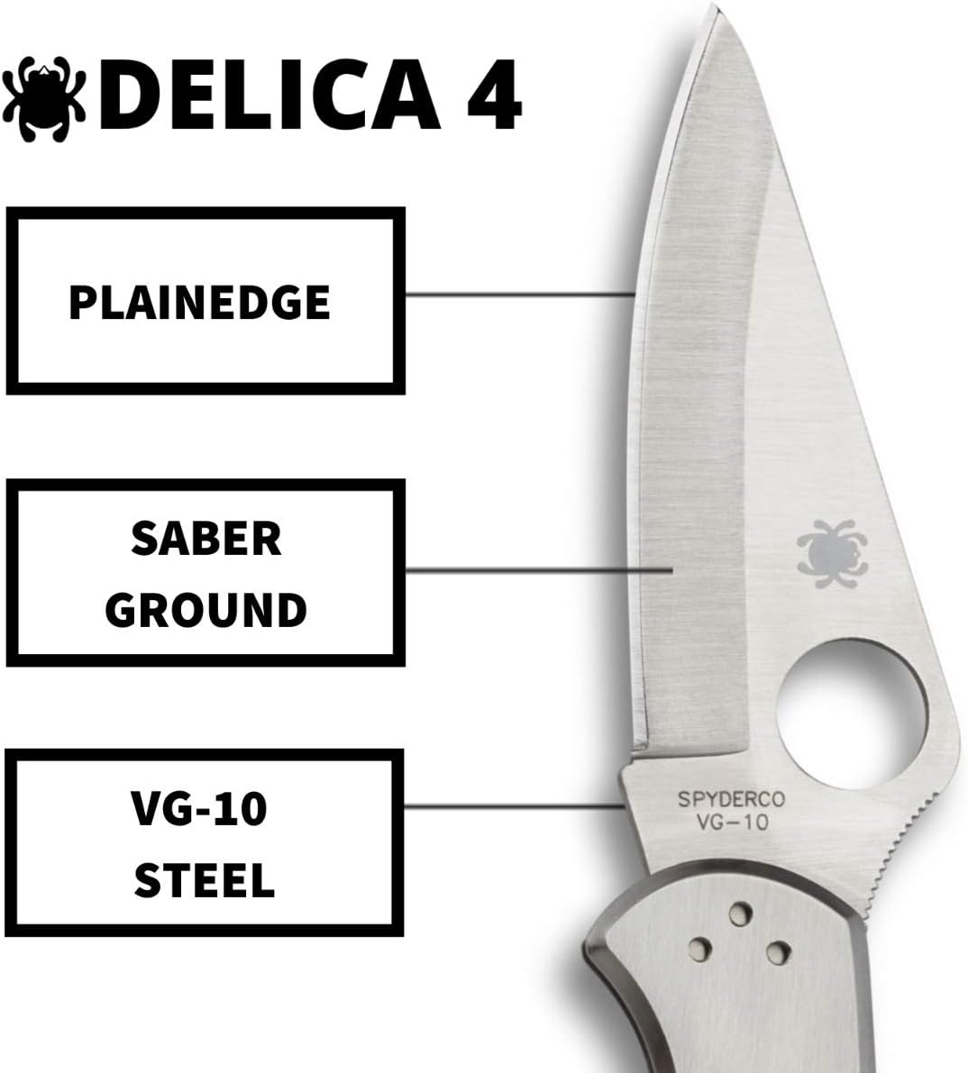 Spyderco C11P Delica 4 Signature Knife