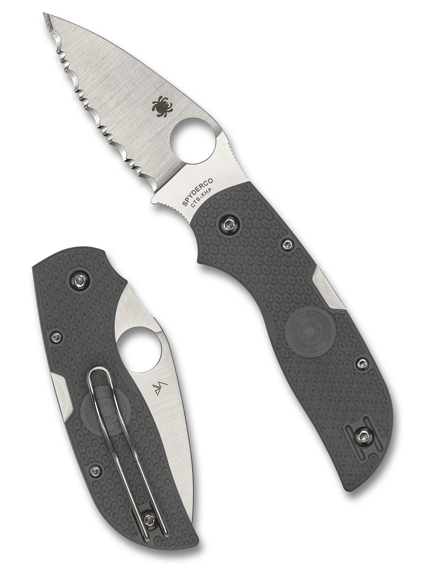 Spyderco C152PGY Chaparral Lightweight Folding Knife