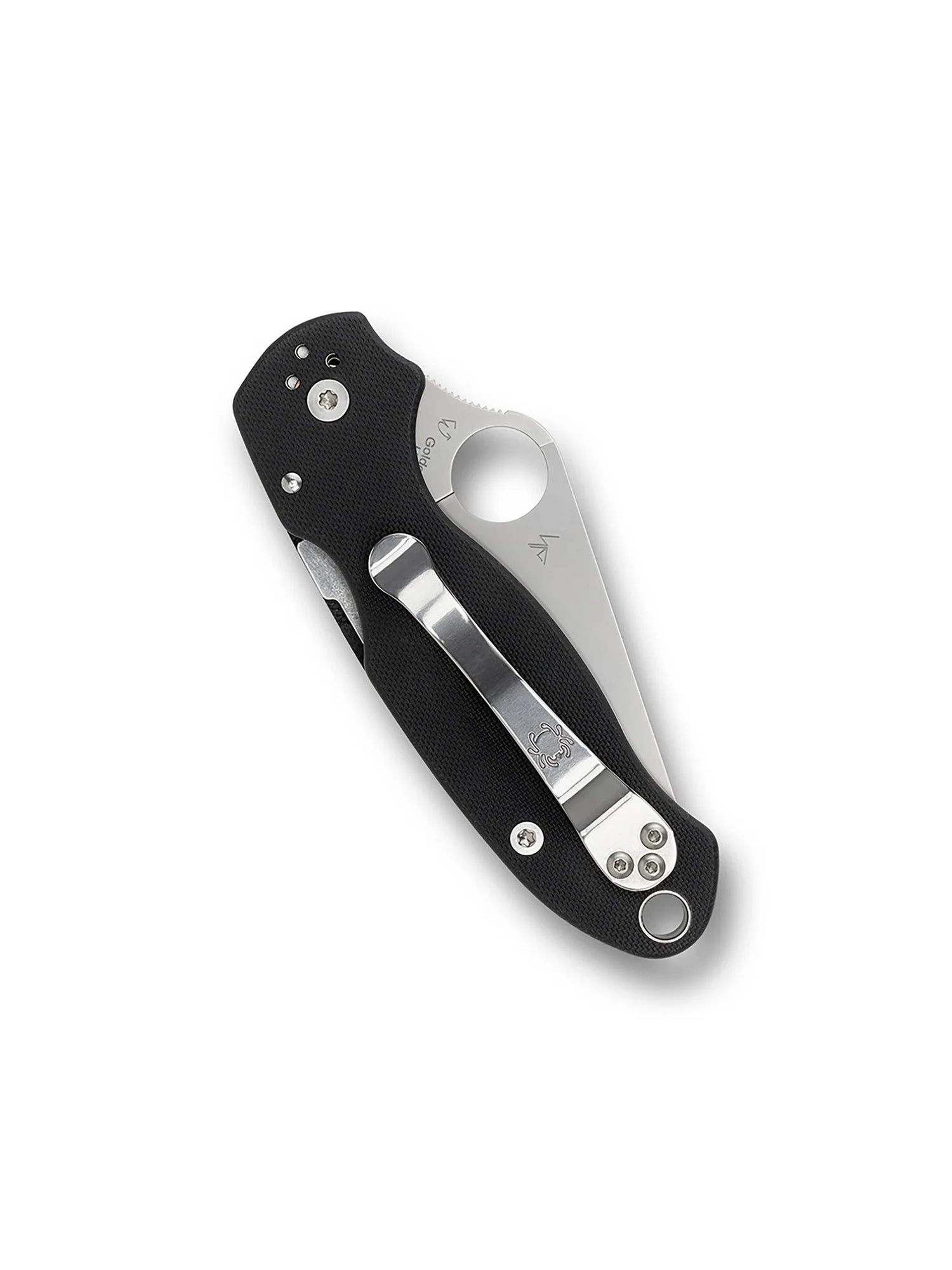 Spyderco C223GPBK Para 3 Signature Folding Utility Pocket Knife PlainEdge