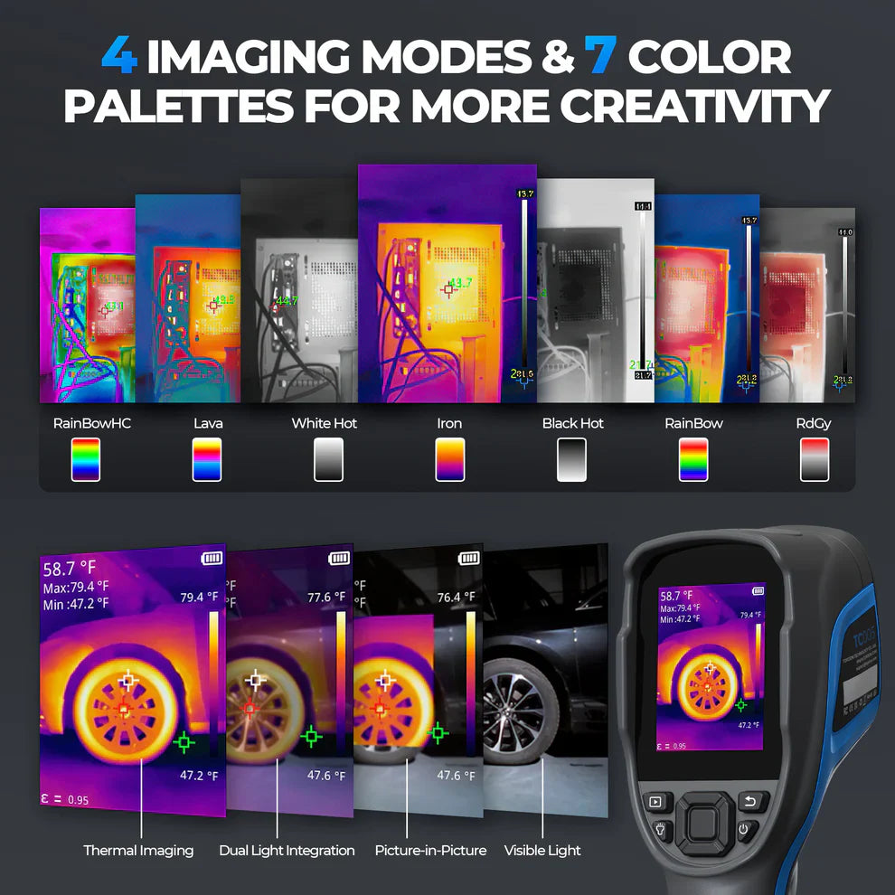 Topdon TC005 Handheld Thermal Imaging Camera Dual Camera High Resolution