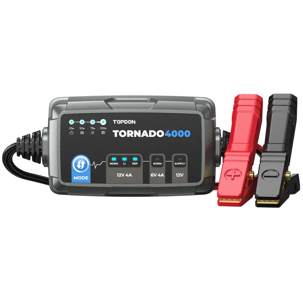 Topdon T4000C 4A Smart Battery Charger