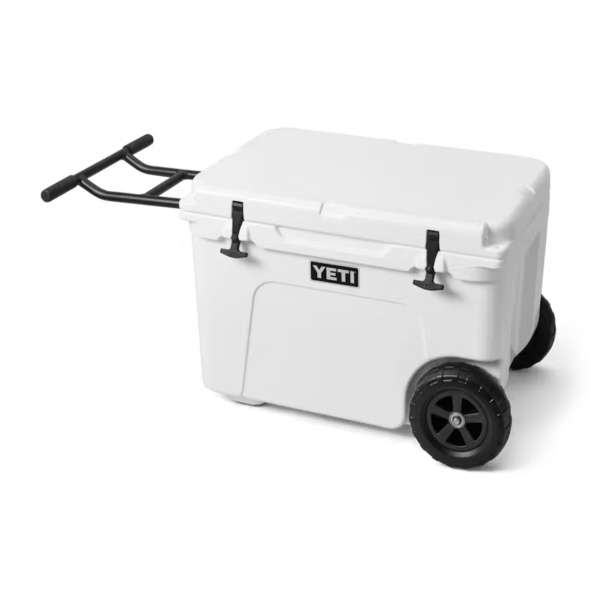 Yeti Tundra Haul White Wheeled Cooler