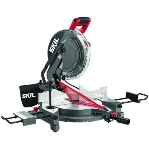 Skil 3821-01 12 IN Quick Mount Compound Miter Saw with Laser