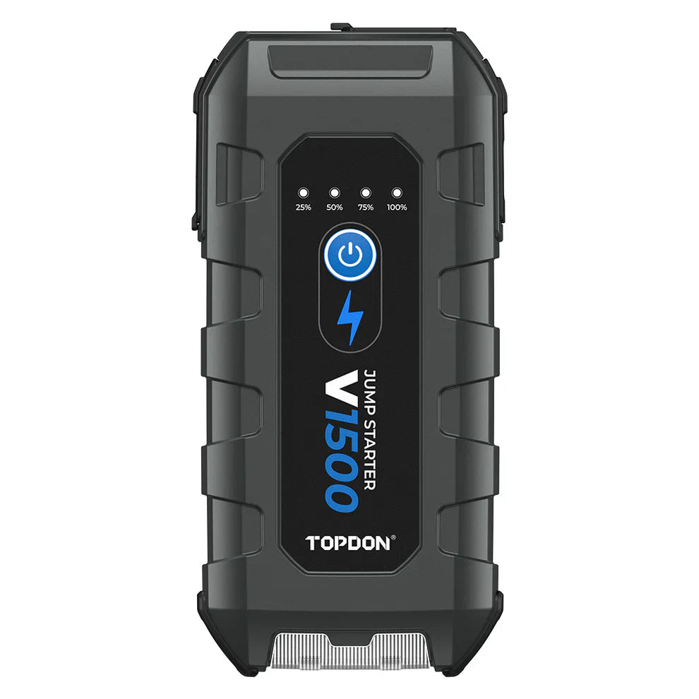 Topdon V1500A Jump Starter Booster Power Bank Flashlight