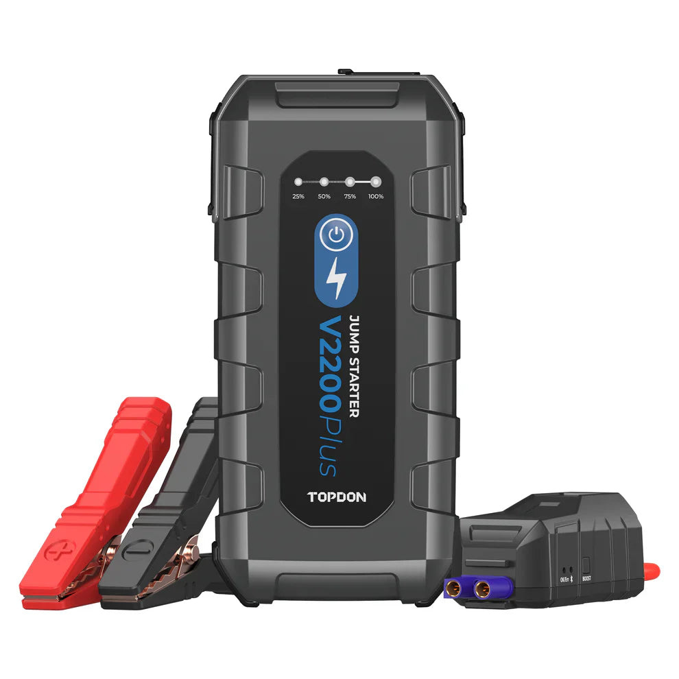 Topdon V2200PLUS 2-In-1 2200 Peak Amp Jump Starter Battery/System