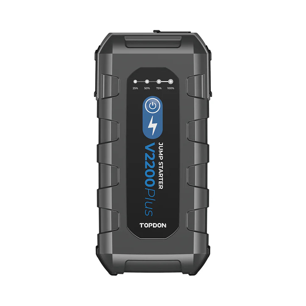 Topdon V2200PLUS 2-In-1 2200 Peak Amp Jump Starter Battery/System