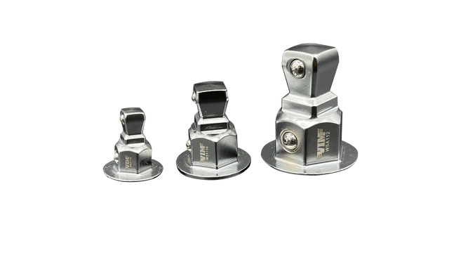 VIM Tools WSA100 3 Piece Wrench Wobble Socket Adapter Set